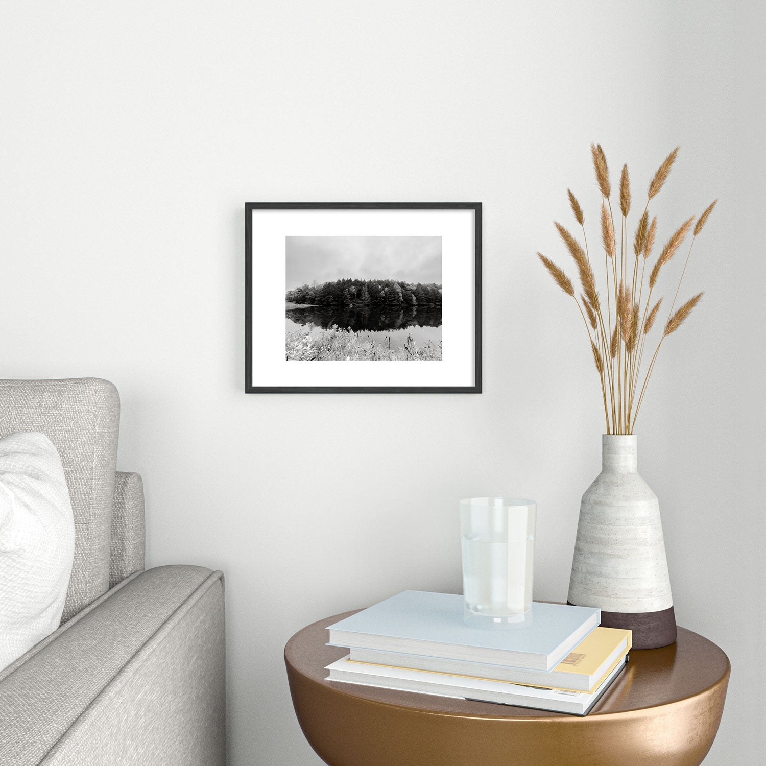 DENY Designs neversink Metal Framed Art Print