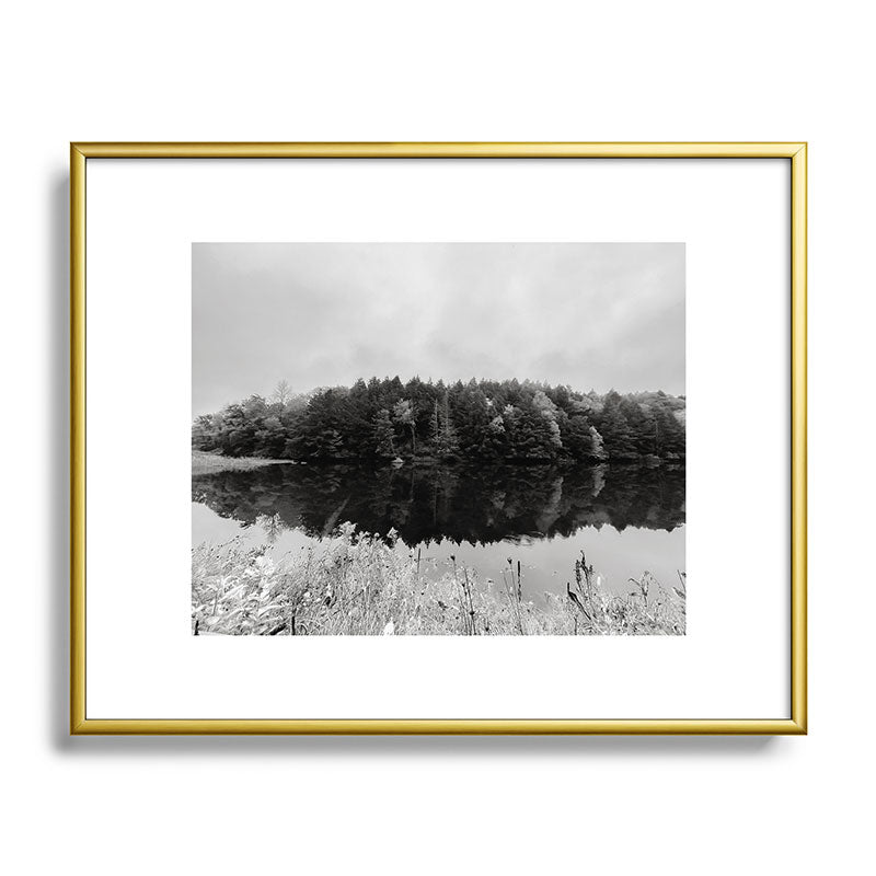 DENY Designs neversink Metal Framed Art Print