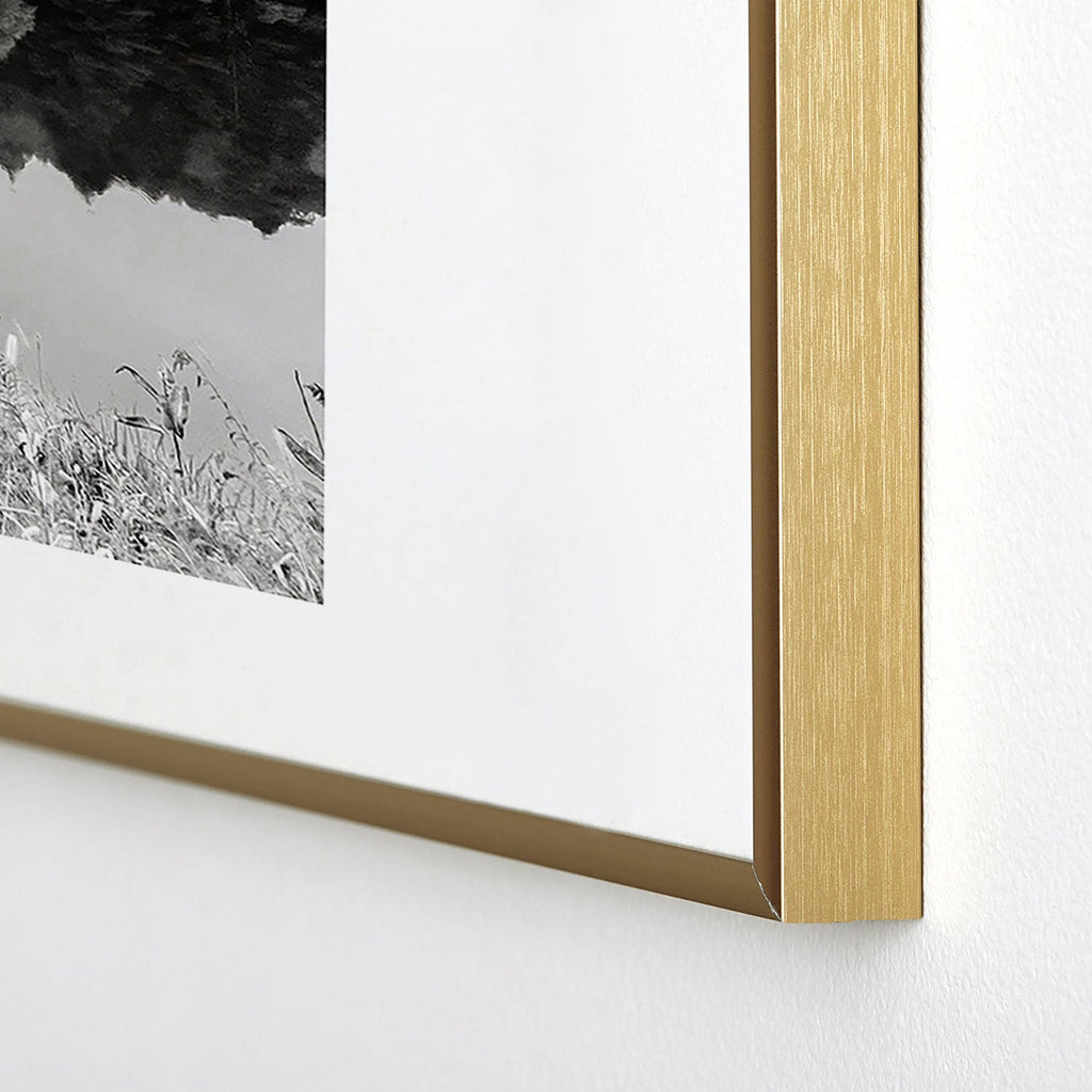 DENY Designs neversink Metal Framed Art Print