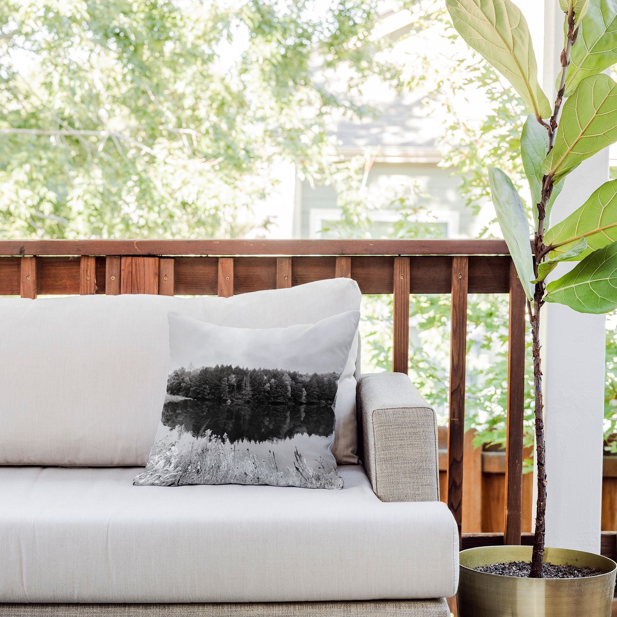 DENY Designs neversink Outdoor Throw Pillow