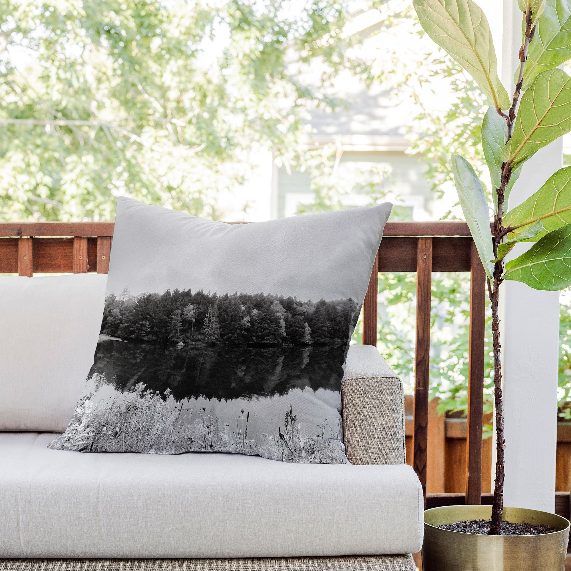 DENY Designs neversink Outdoor Throw Pillow
