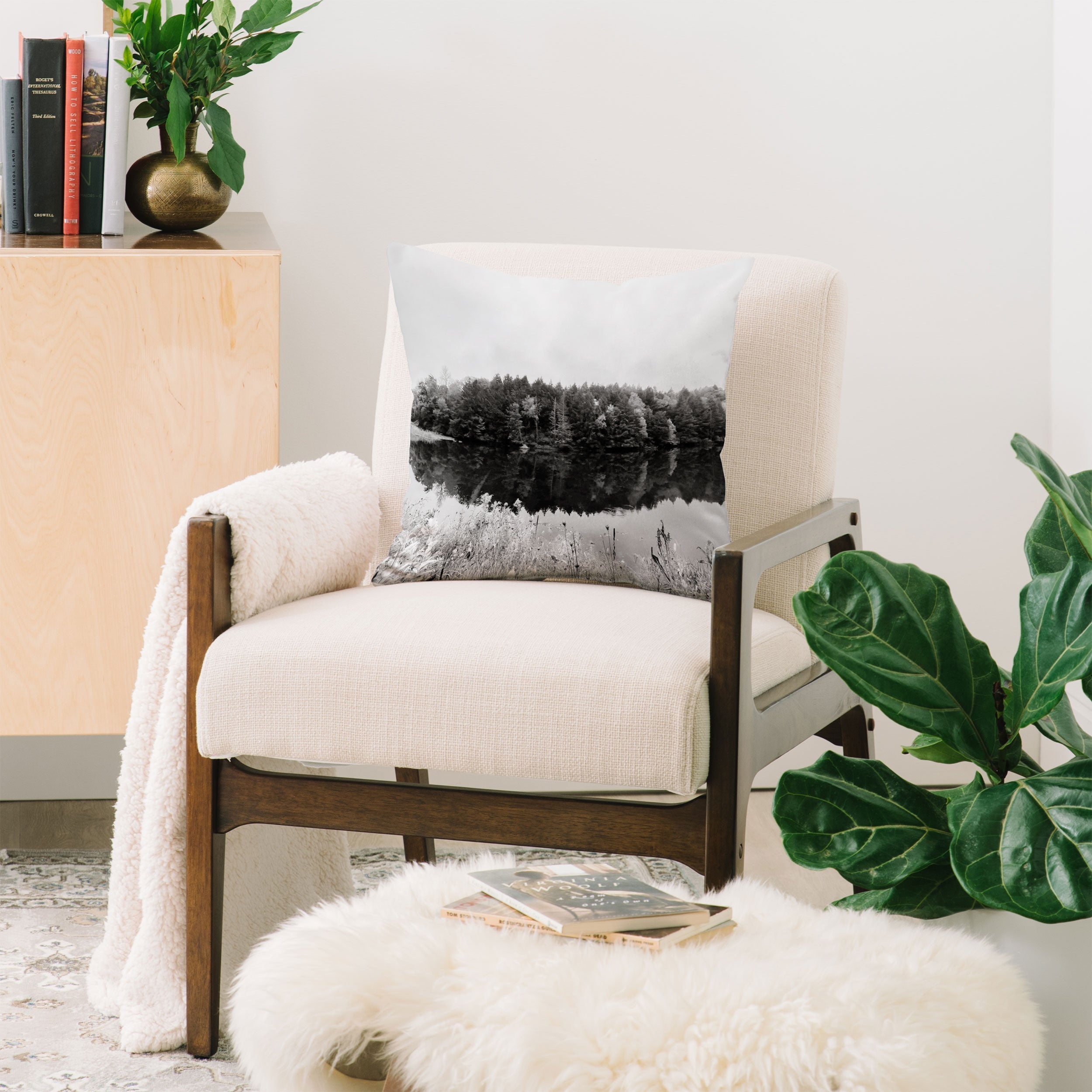 DENY Designs neversink Throw Pillow