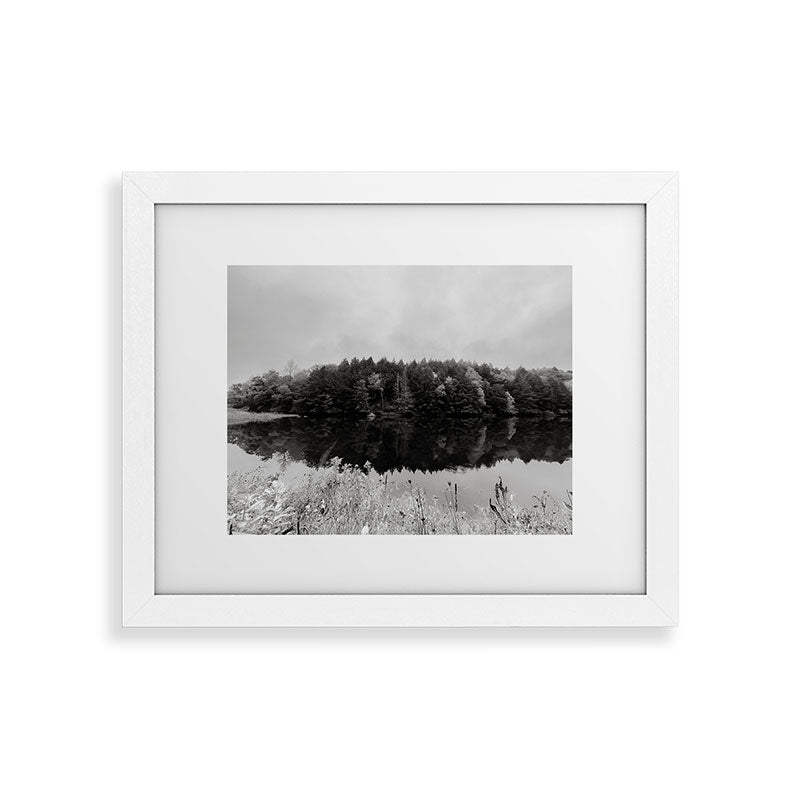 DENY Designs neversink Framed Art Print