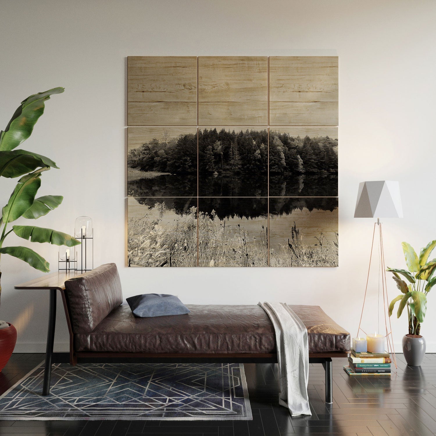 DENY Designs neversink Wood Wall Mural