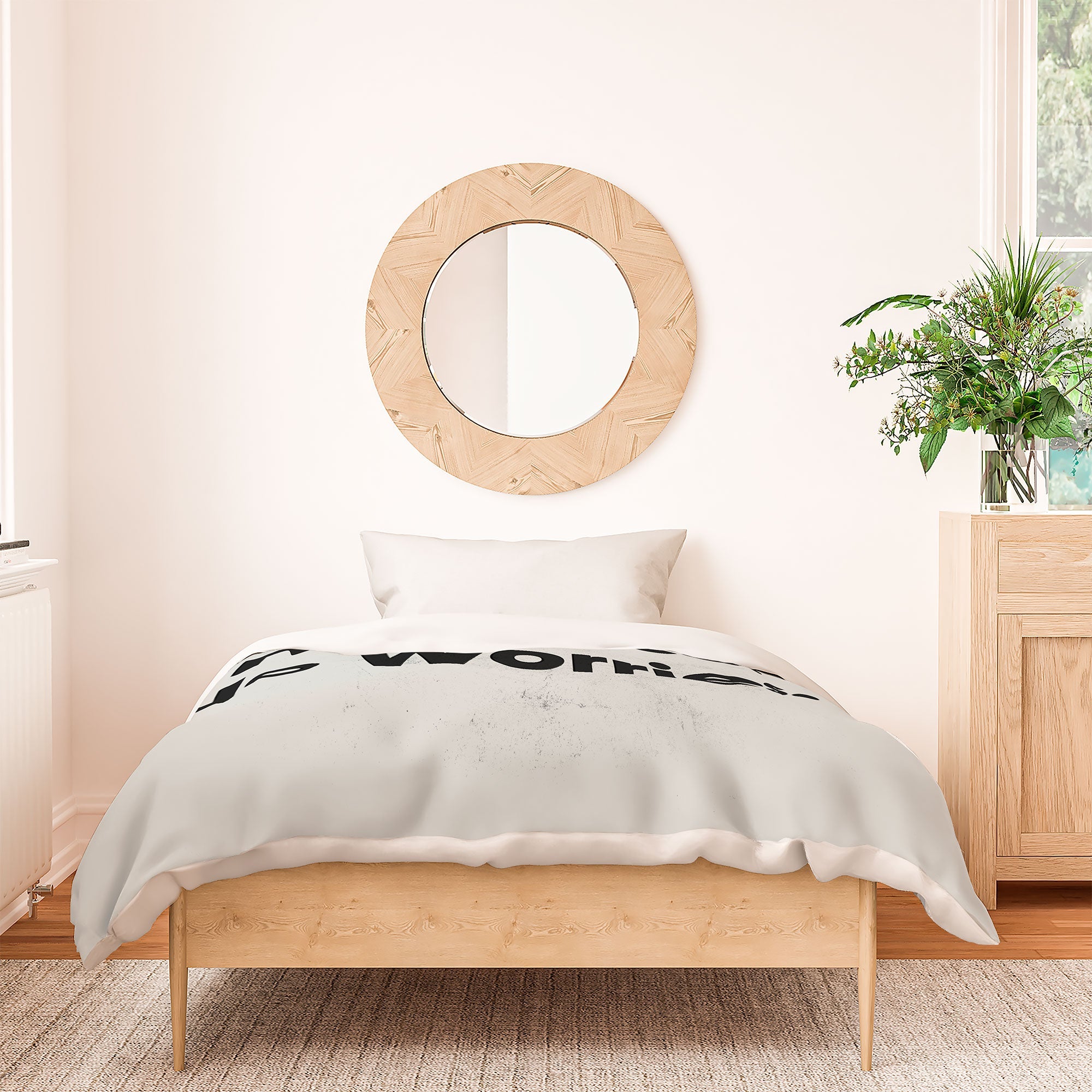 DENY Designs no shirt no shoes no worries Duvet Cover