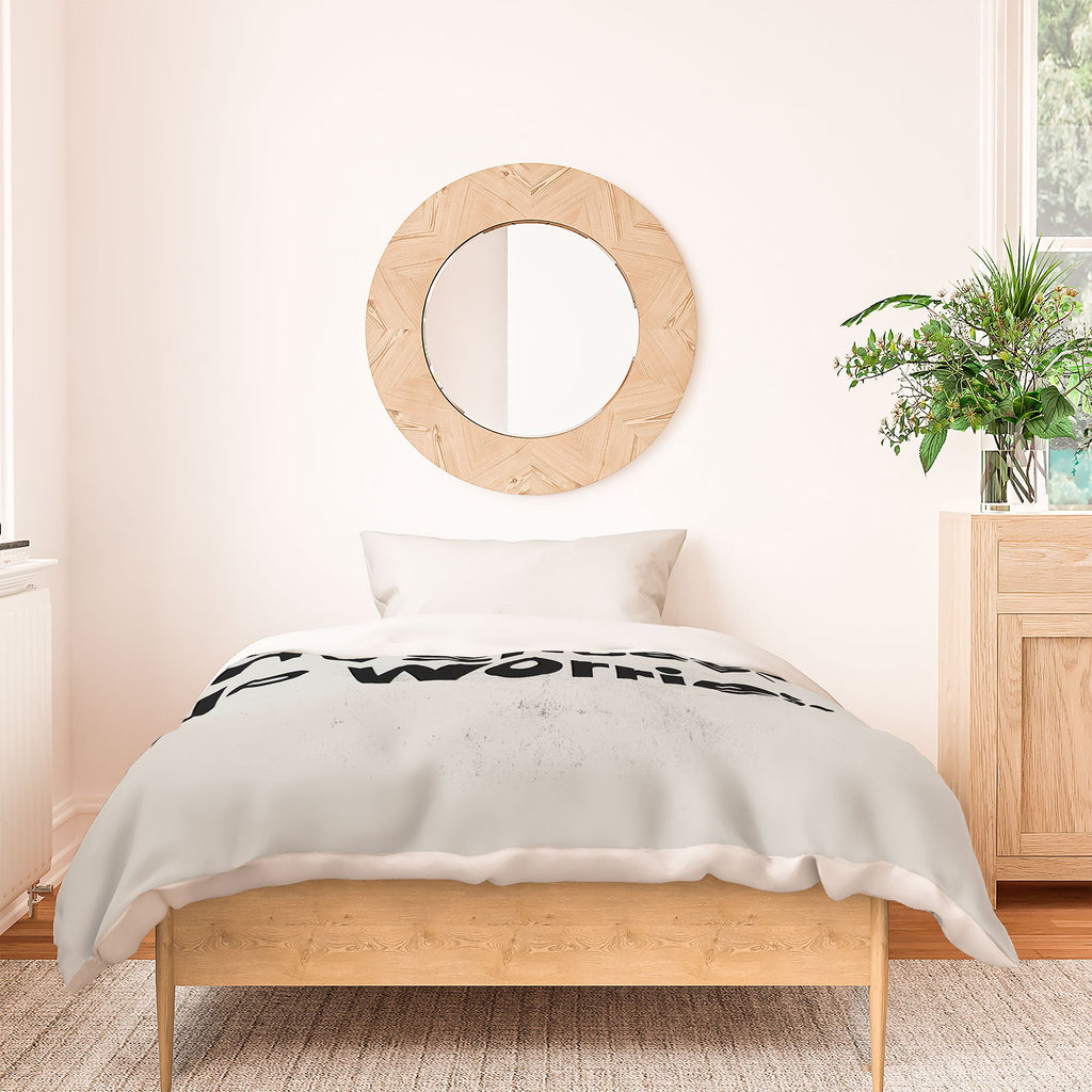 DENY Designs no shirt no shoes no worries Duvet Cover