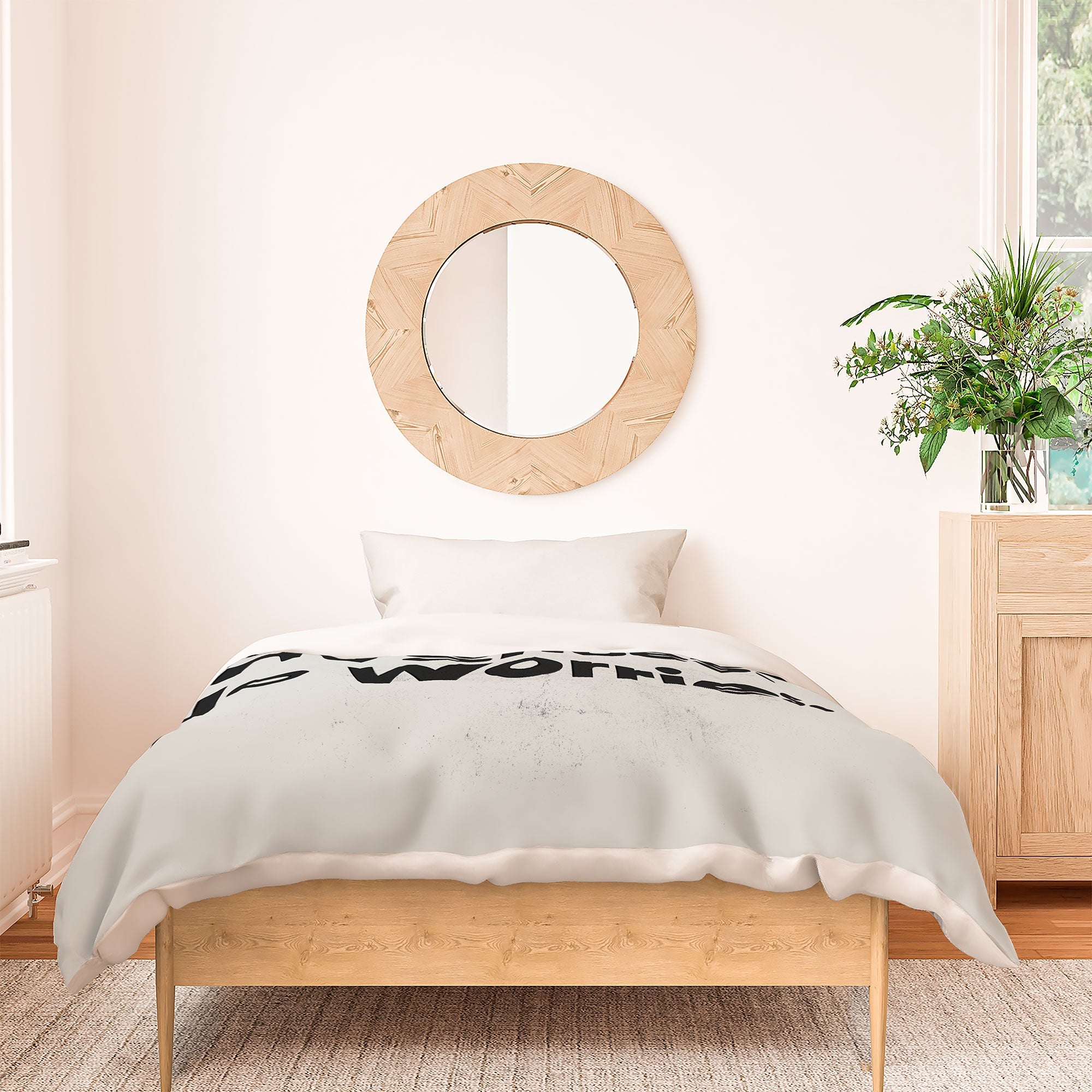 DENY Designs no shirt no shoes no worries Duvet Cover