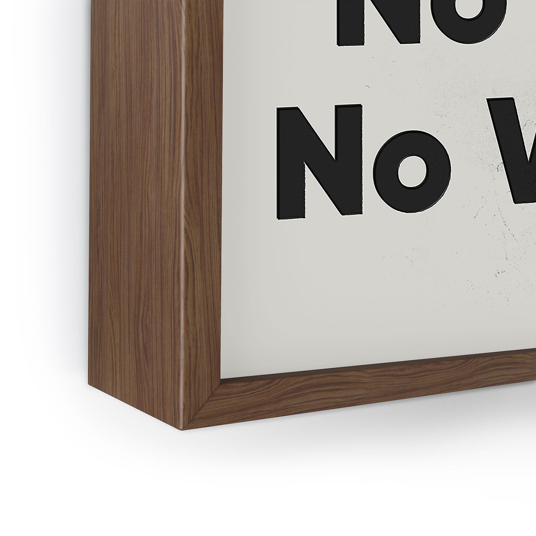 DENY Designs no shirt no shoes no worries Framed Mini Art Print