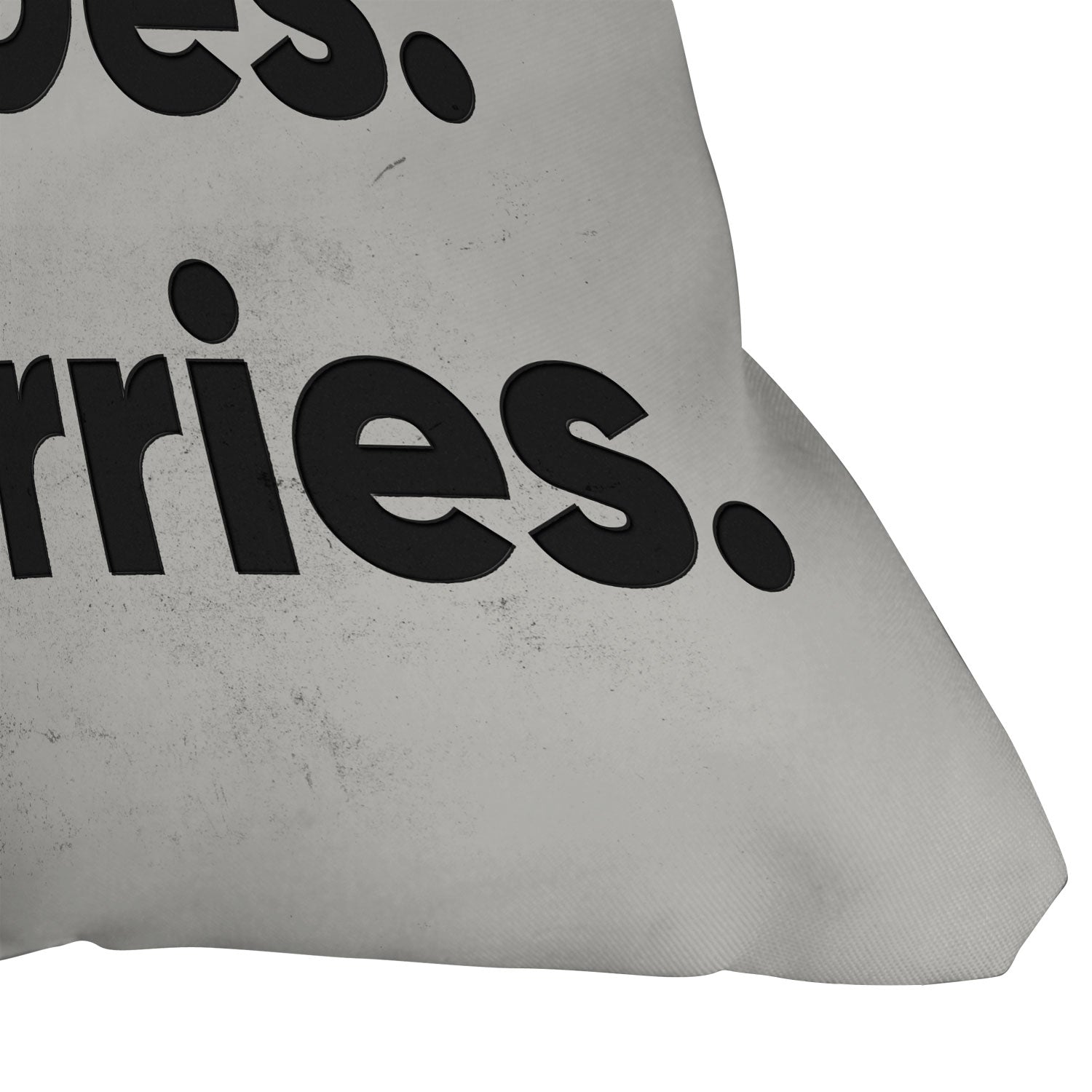 DENY Designs no shirt no shoes no worries Outdoor Throw Pillow