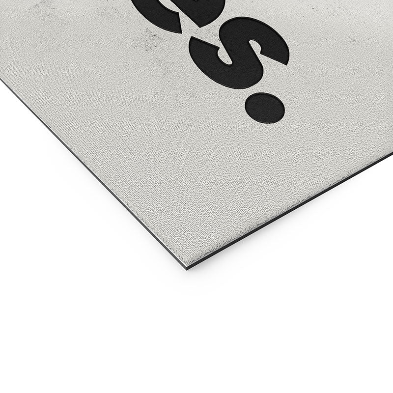 DENY Designs no shirt no shoes no worries Welcome Mat