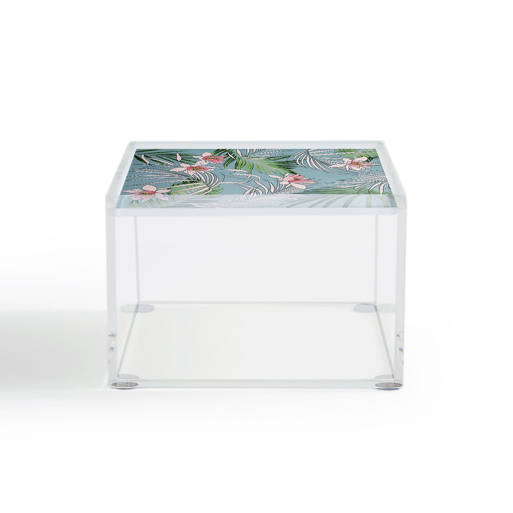 DENY Designs pb palm beach floral Acrylic Box