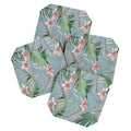 DENY Designs pb palm beach floral Coaster Set