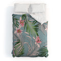 DENY Designs pb palm beach floral Comforter