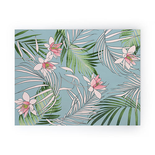DENY Designs pb palm beach floral Mini Art Print
