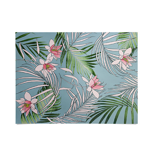 DENY Designs pb palm beach floral Poster