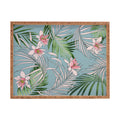 DENY Designs pb palm beach floral Rectangular Tray