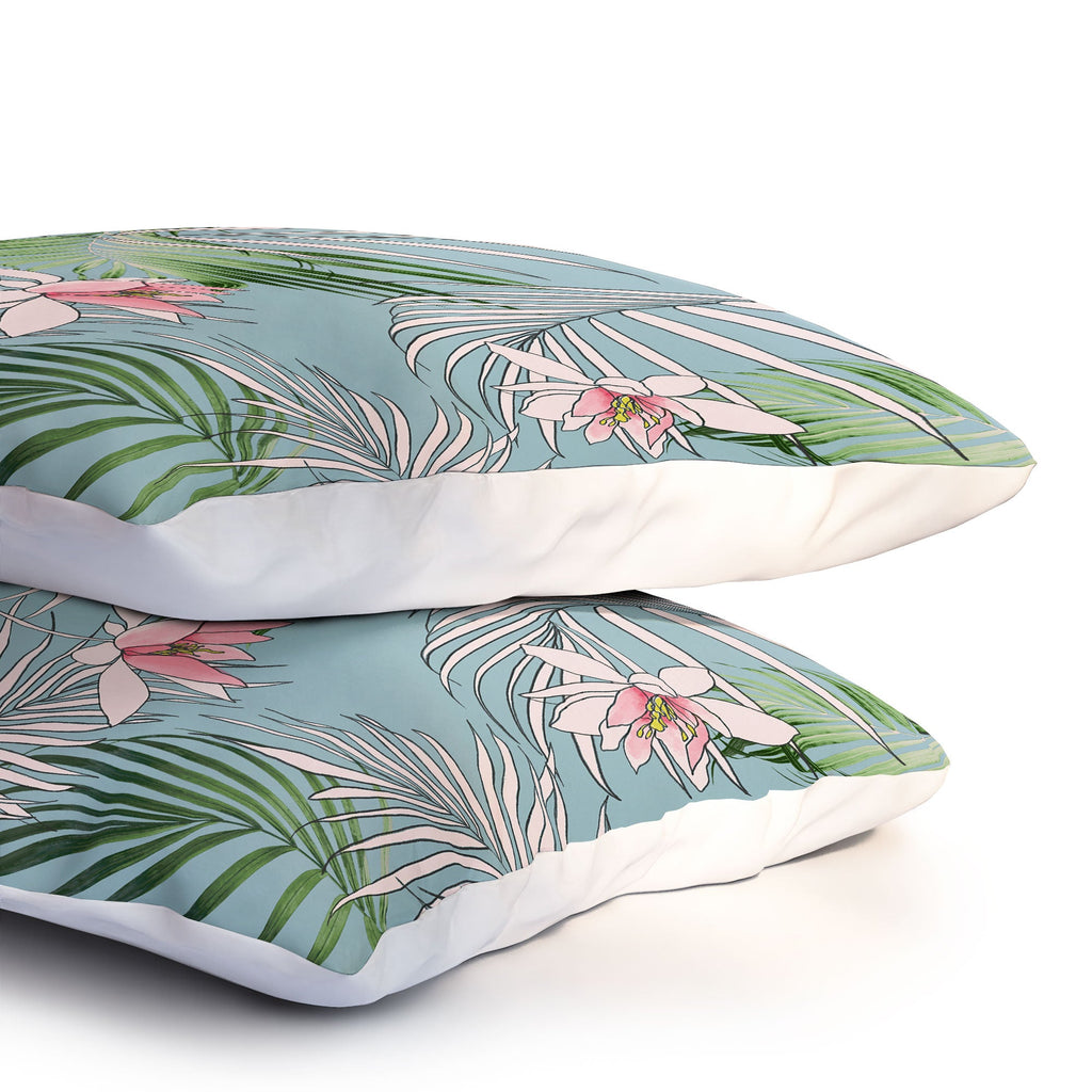 DENY Designs pb palm beach floral Pillow Shams