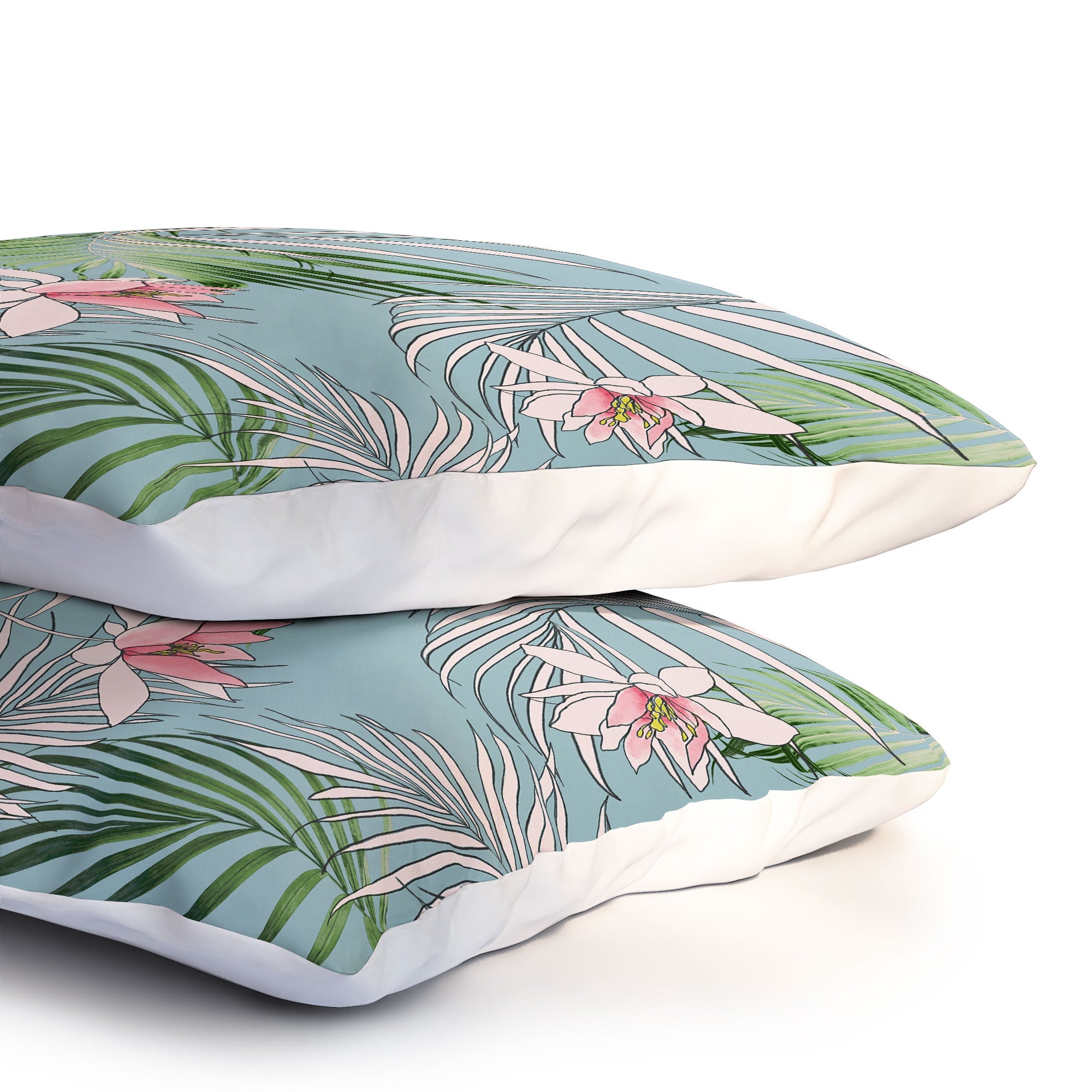 DENY Designs pb palm beach floral Pillow Shams