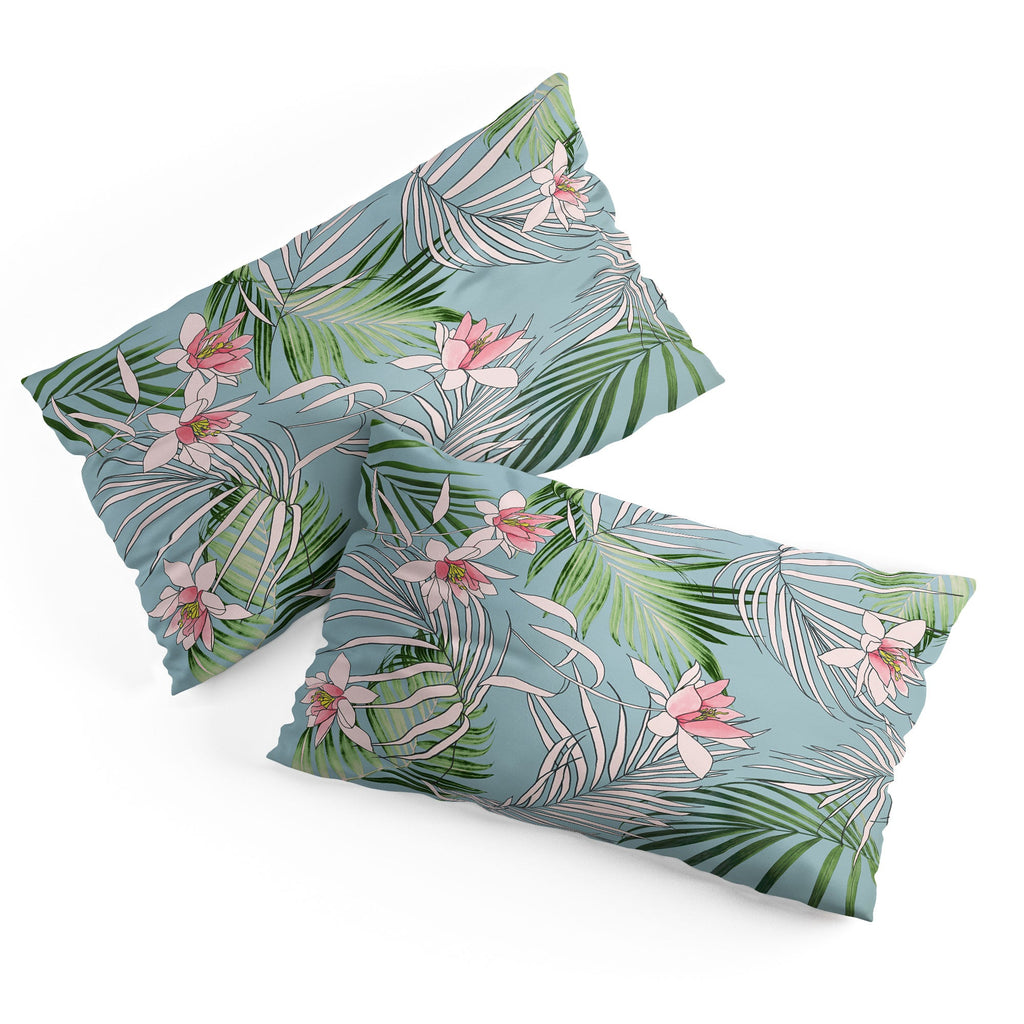 DENY Designs pb palm beach floral Pillow Shams