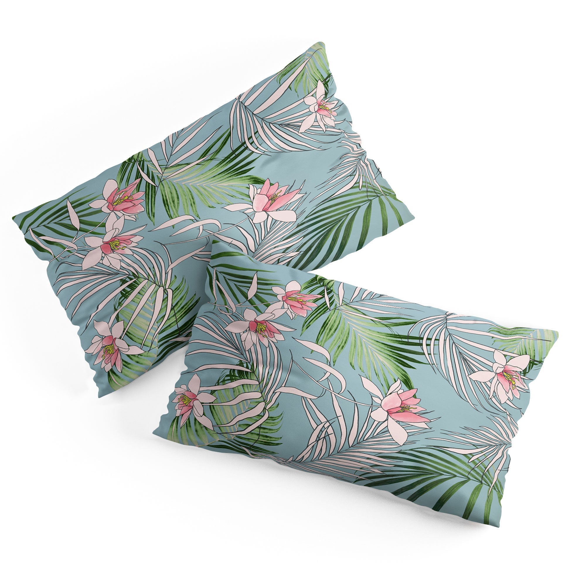DENY Designs pb palm beach floral Pillow Shams