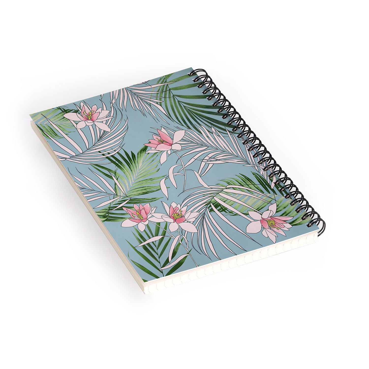 DENY Designs pb palm beach floral Spiral Notebook