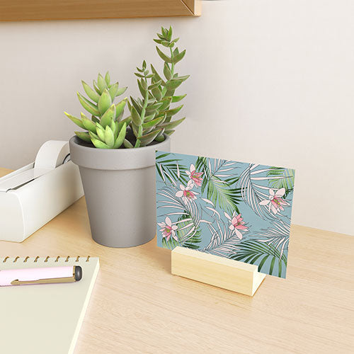 DENY Designs pb palm beach floral Mini Art Print