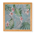 DENY Designs pb palm beach floral Framed Wall Art
