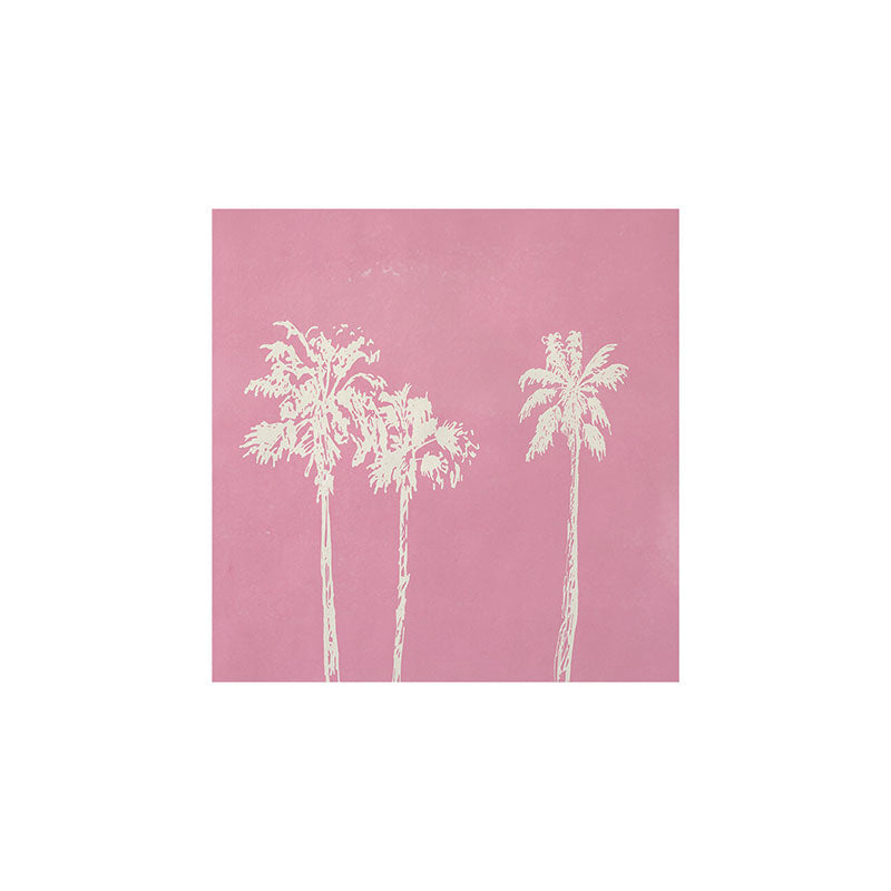 DENY Designs pb pink palm trees Art Print