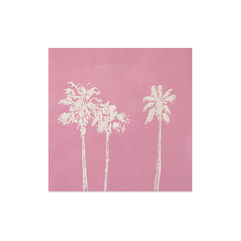 DENY Designs pb pink palm trees Art Print