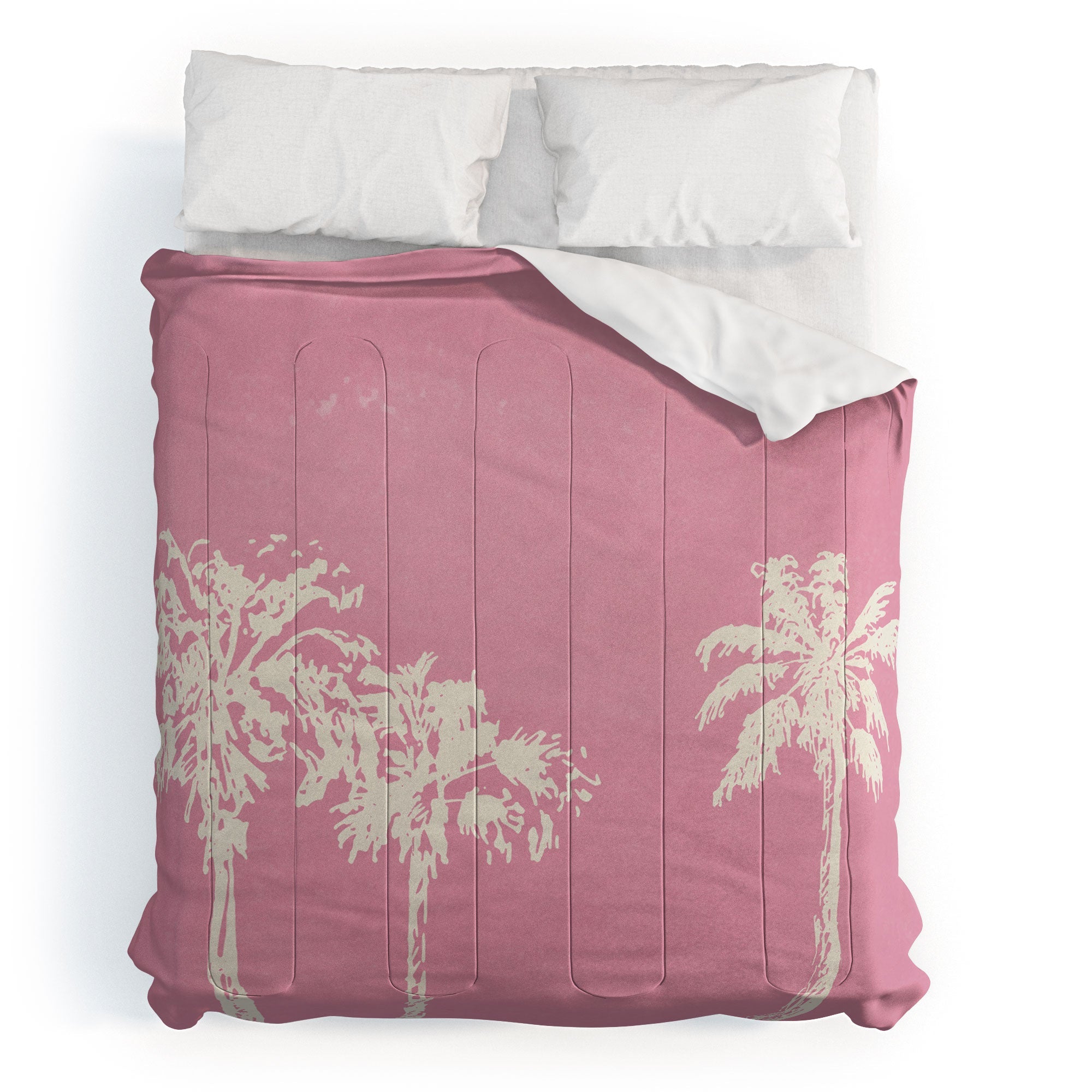 DENY Designs pb pink palm trees Comforter
