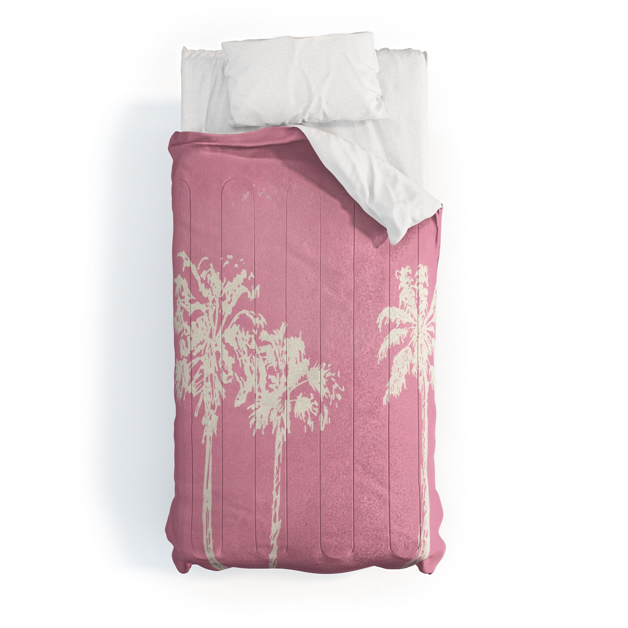 DENY Designs pb pink palm trees Comforter