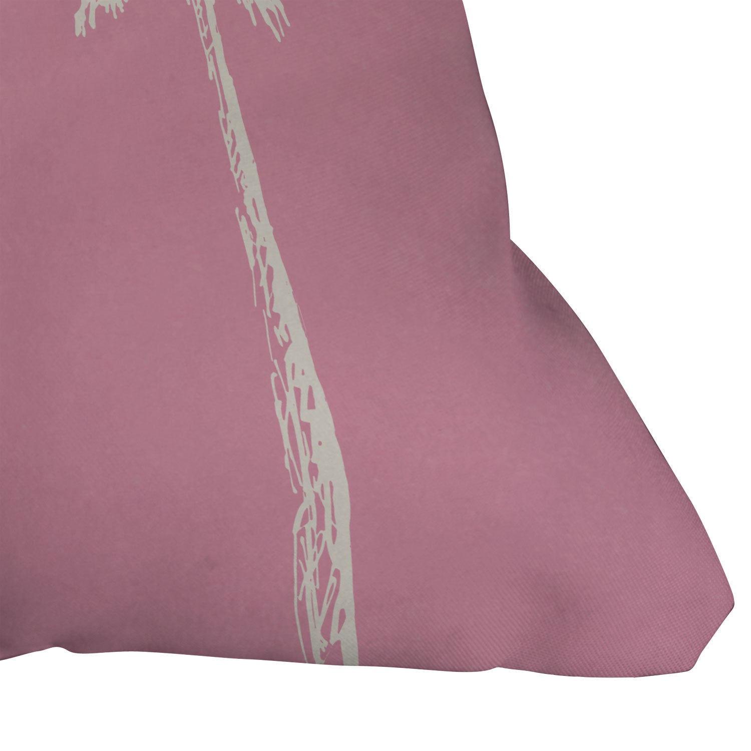 DENY Designs pb pink palm trees Outdoor Throw Pillow