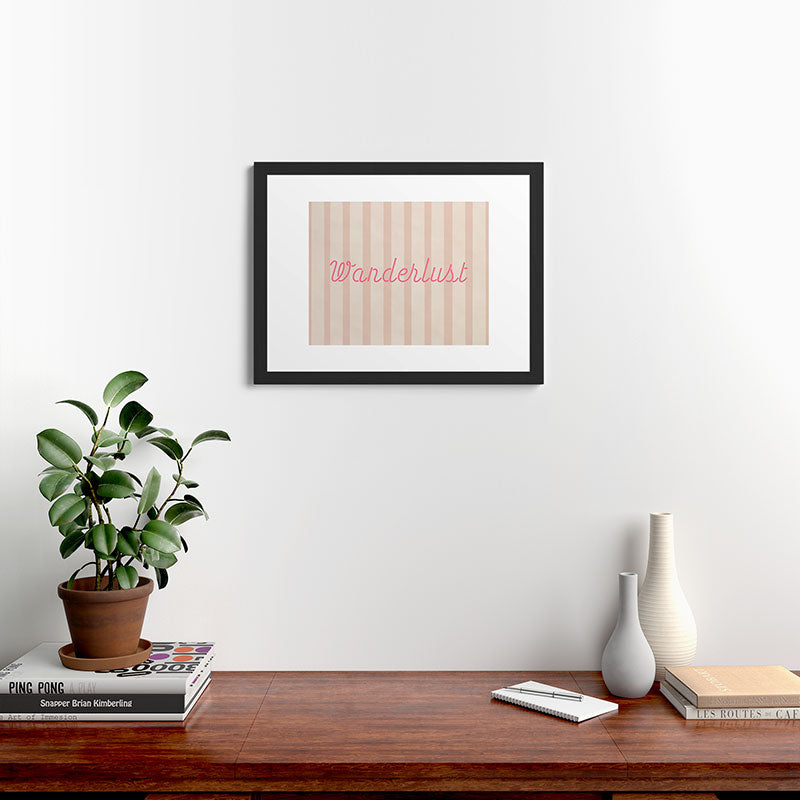 DENY Designs pb wanderlust Framed Art Print