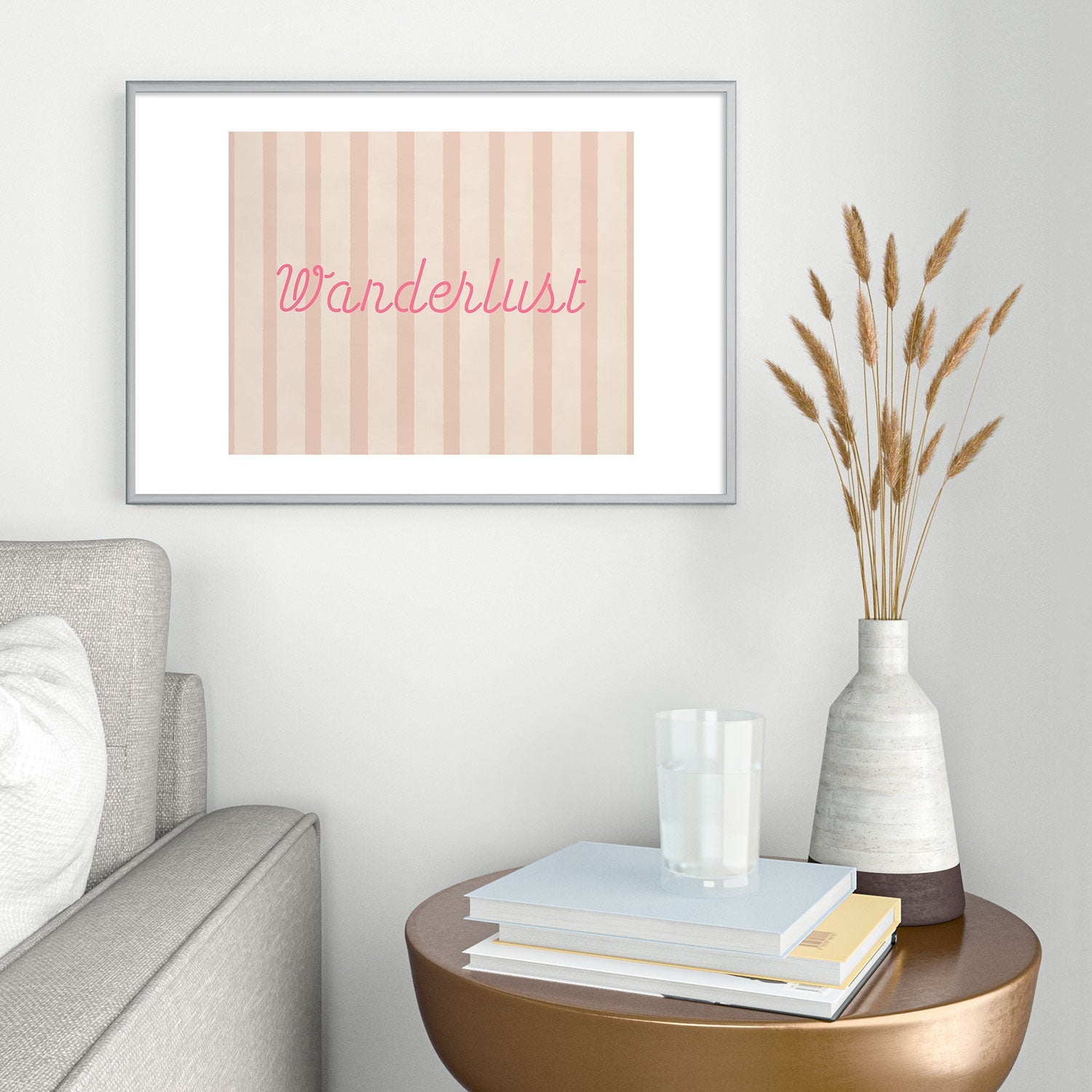 DENY Designs pb wanderlust Metal Framed Art Print
