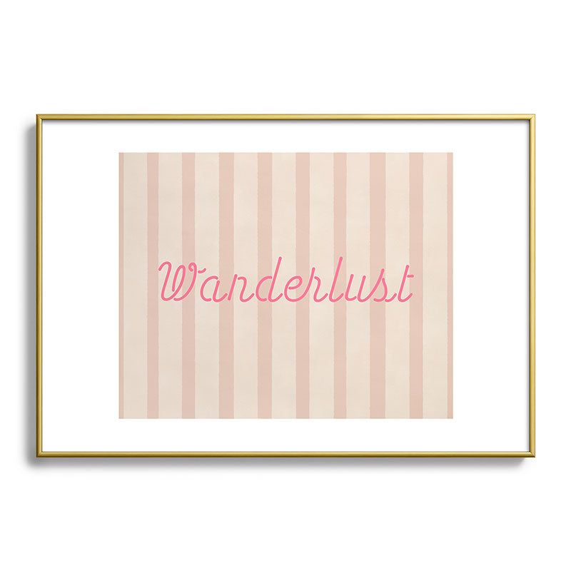 DENY Designs pb wanderlust Metal Framed Art Print