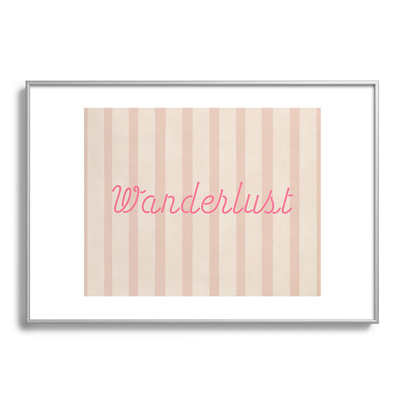 DENY Designs pb wanderlust Metal Framed Art Print