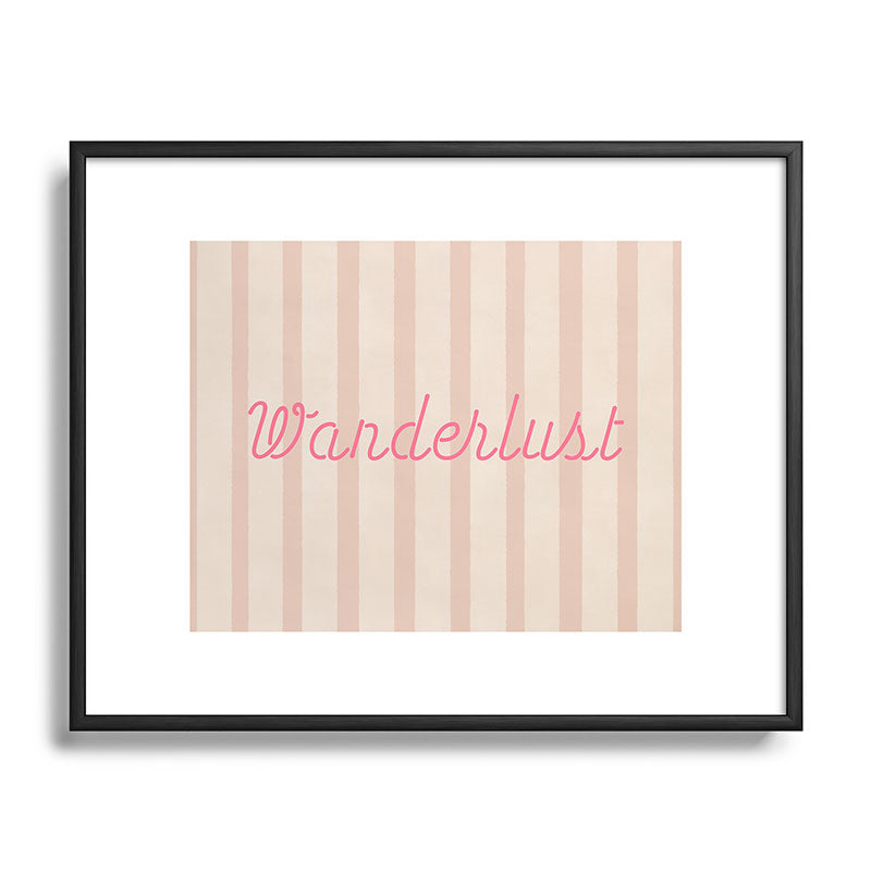 DENY Designs pb wanderlust Metal Framed Art Print