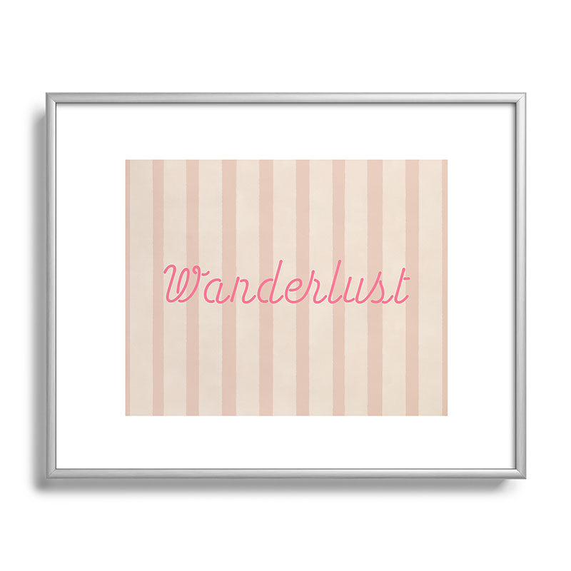 DENY Designs pb wanderlust Metal Framed Art Print