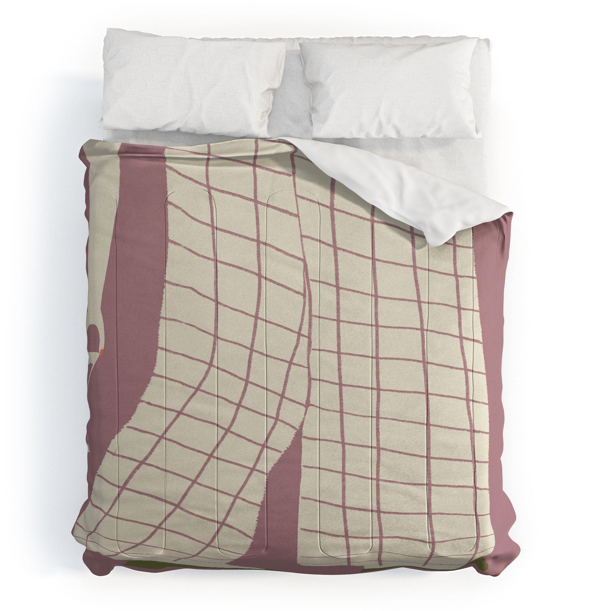 DENY Designs Pinkies Up Whimsy Comforter