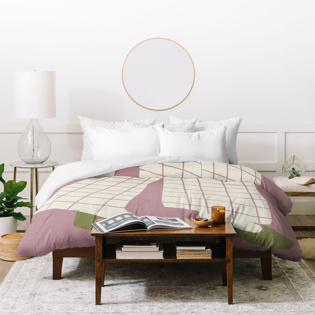 DENY Designs Pinkies Up Whimsy Duvet Cover