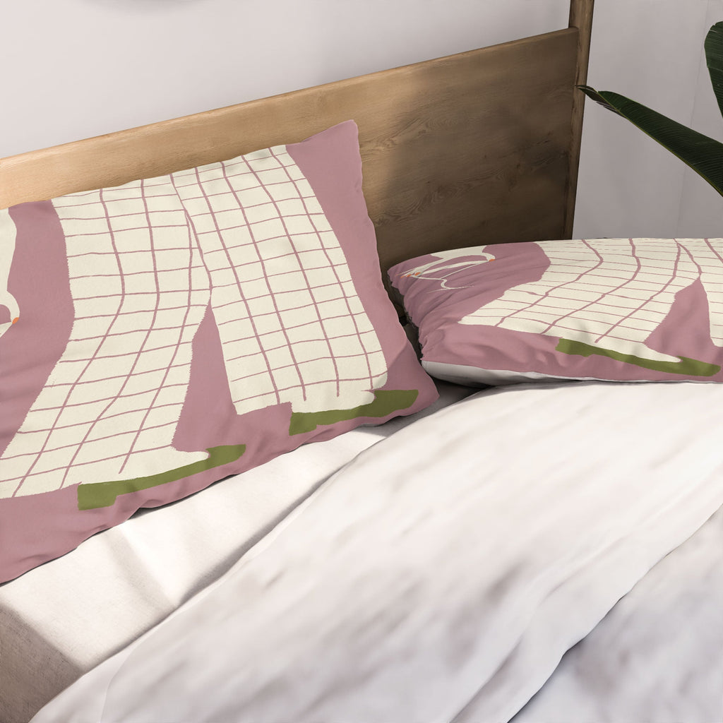 DENY Designs Pinkies Up Whimsy Pillow Shams