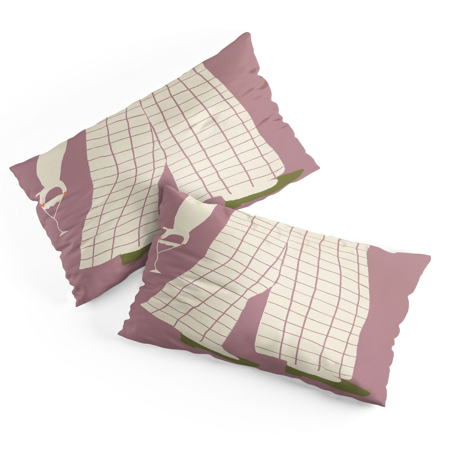 DENY Designs Pinkies Up Whimsy Pillow Shams