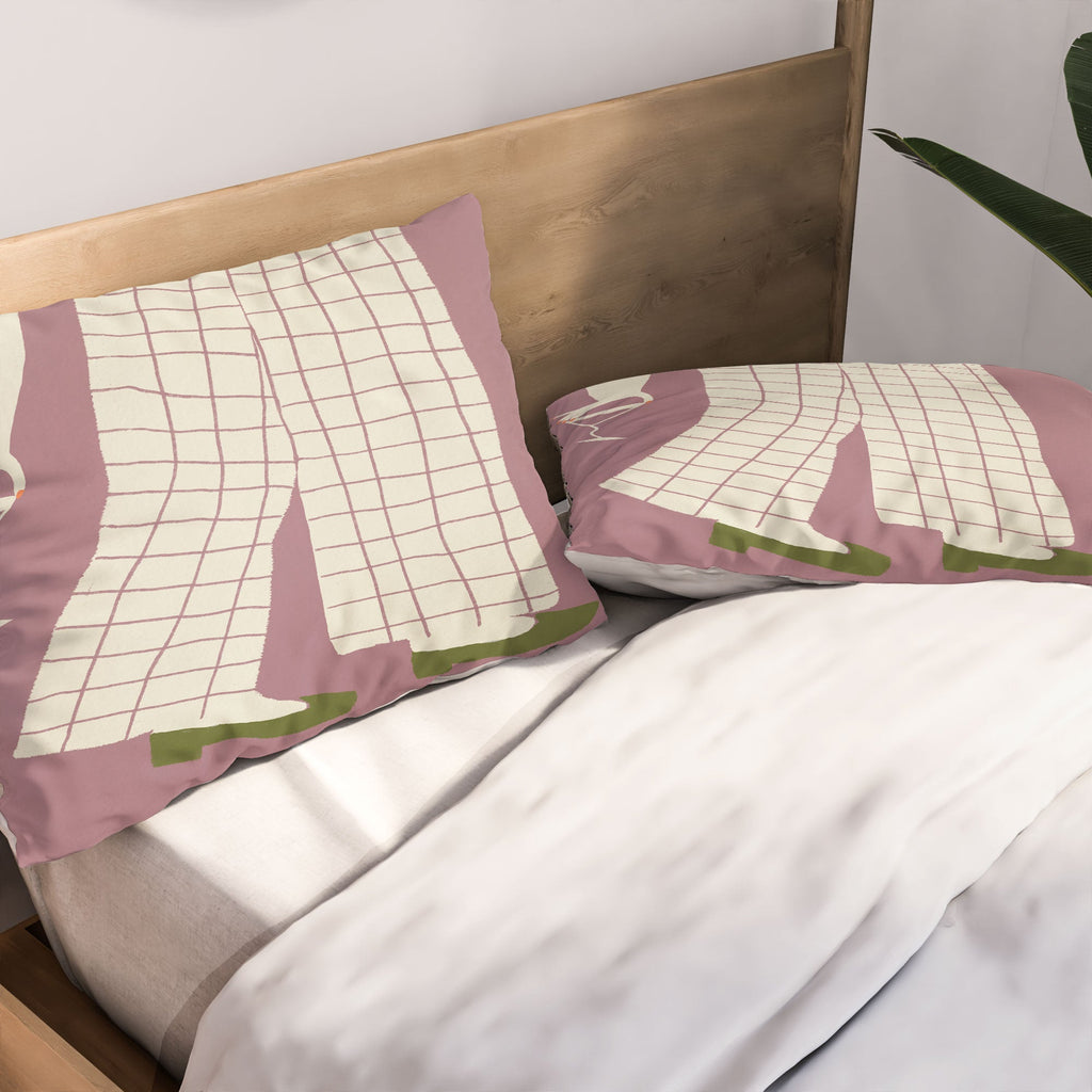 DENY Designs Pinkies Up Whimsy Pillow Shams