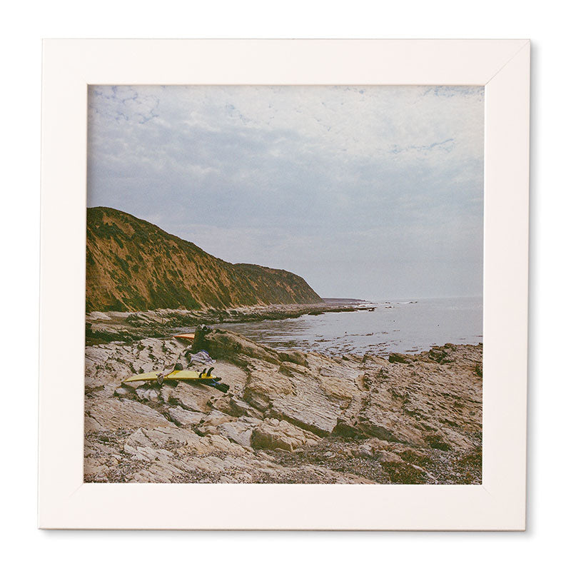 DENY Designs rocky beachside Framed Wall Art
