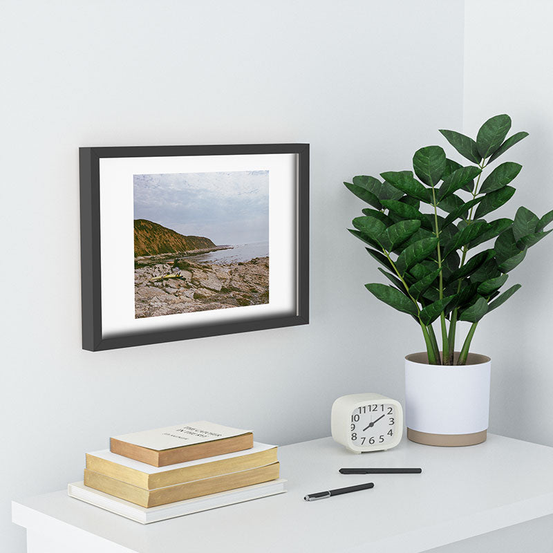 DENY Designs rocky beachside Recessed Framing Rectangle