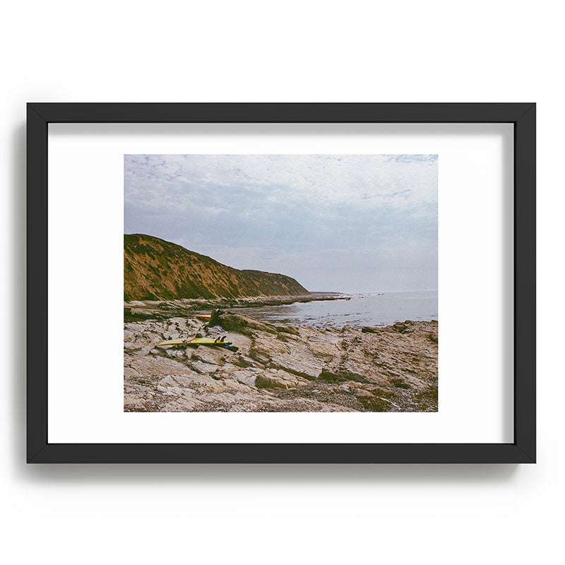 DENY Designs rocky beachside Recessed Framing Rectangle