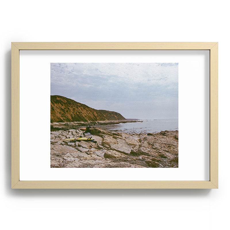 DENY Designs rocky beachside Recessed Framing Rectangle