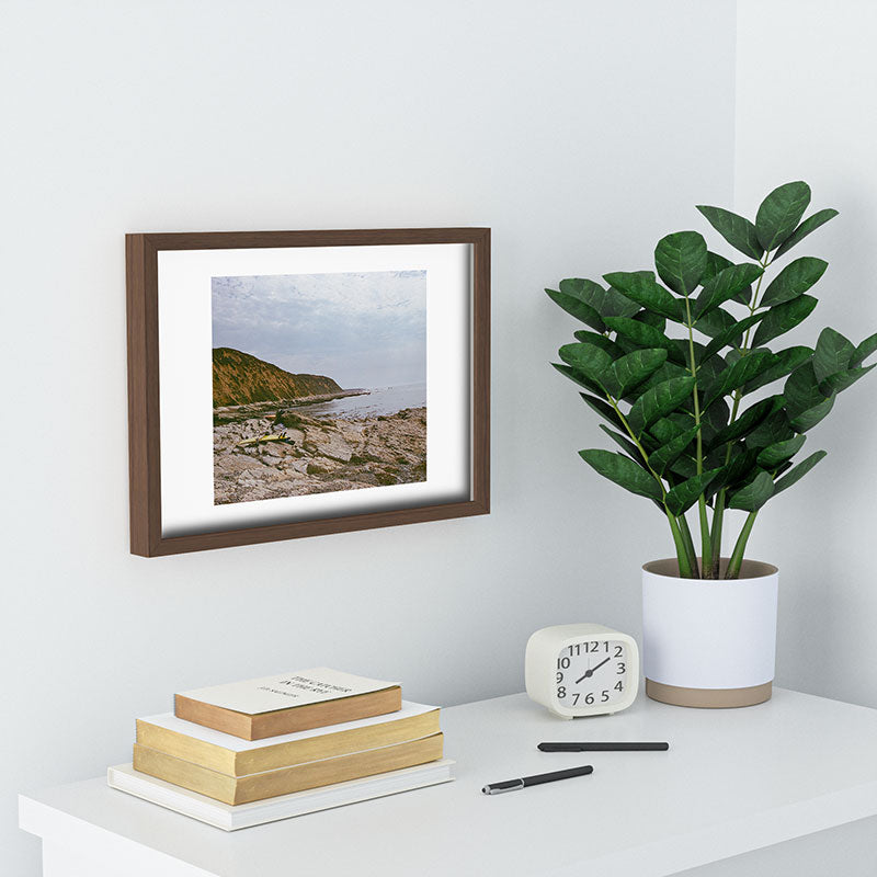 DENY Designs rocky beachside Recessed Framing Rectangle