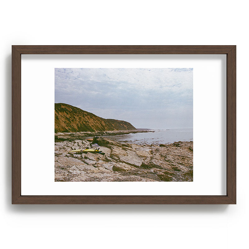 DENY Designs rocky beachside Recessed Framing Rectangle