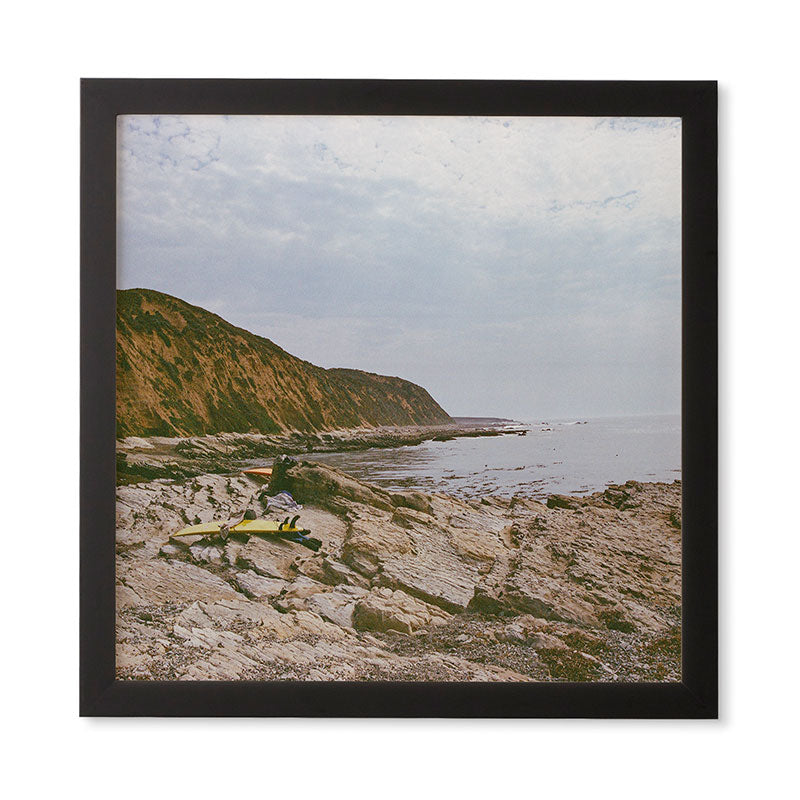 DENY Designs rocky beachside Framed Wall Art